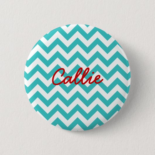 Trendy Chevron Button (Voorkant)
