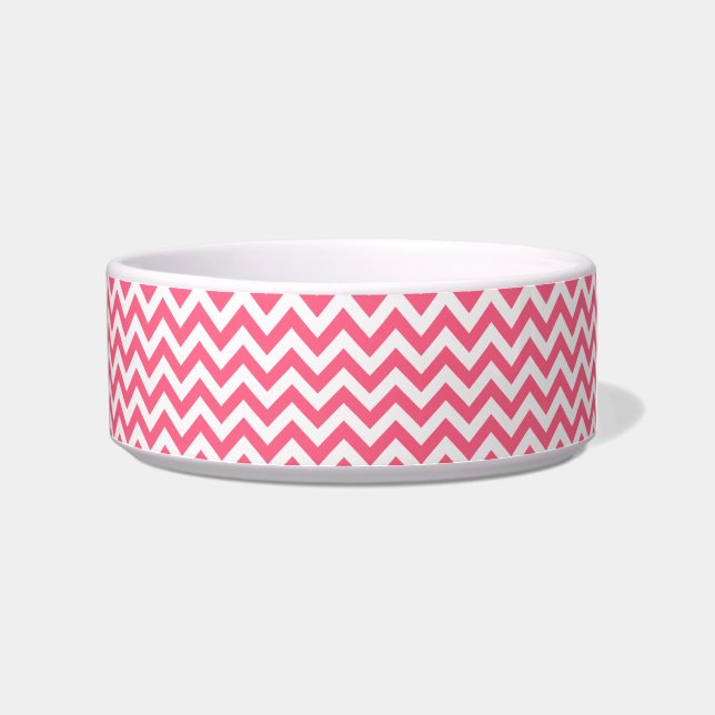 Trendy Chevron Cat Bowl Voerbakje (Rechts)