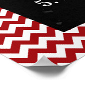 Trendy Chevron Classroom Rules Poster (Hoek)