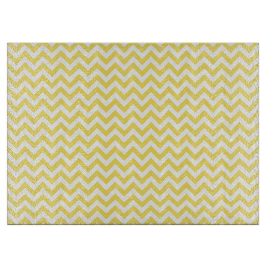 Trendy Chevron Cutting Board Snijplank (Voorkant)