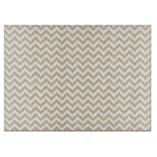 Trendy Chevron Cutting Board Snijplank (Voorkant)