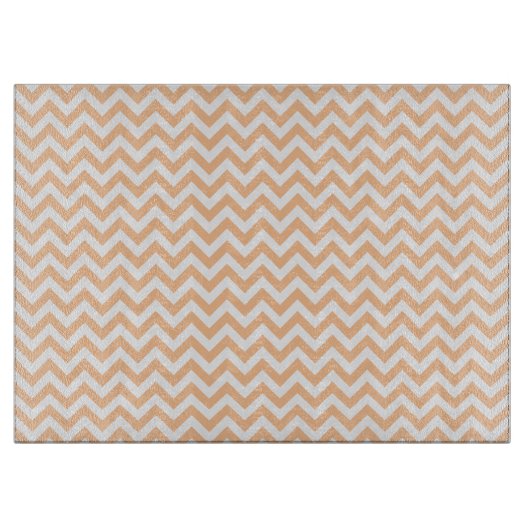 Trendy Chevron Cutting Board Snijplank (Voorkant)