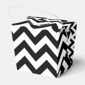 Trendy Chevron Favor Box Bedankdoosjes (Achterkant)