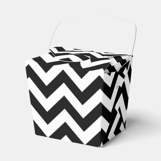 Trendy Chevron Favor Box Bedankdoosjes (Voorkant Zijde)