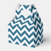 Trendy Chevron Favor Box Bedankdoosjes (Achterkant)