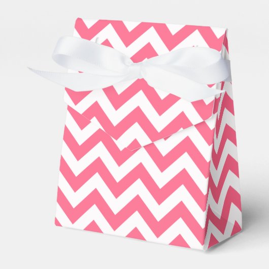 Trendy Chevron Favor Box Bedankdoosjes (Voorkant Zijde)