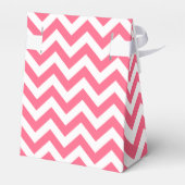 Trendy Chevron Favor Box Bedankdoosjes (Achterkant)