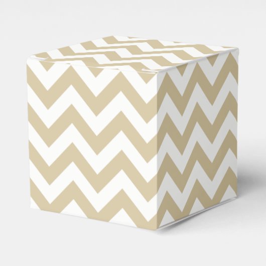 Trendy Chevron Favor Box Bedankdoosjes (Voorkant Zijde)