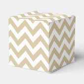 Trendy Chevron Favor Box Bedankdoosjes (Achterkant)