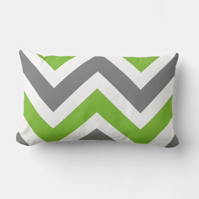 Trendy Chevron Mode kleuren Kussen (Voorkant)