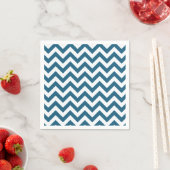 Trendy Chevron Paper Napkins Servetten (Insitu)