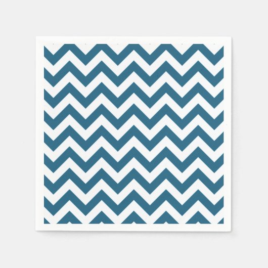 Trendy Chevron Paper Napkins Servetten (Voorkant)