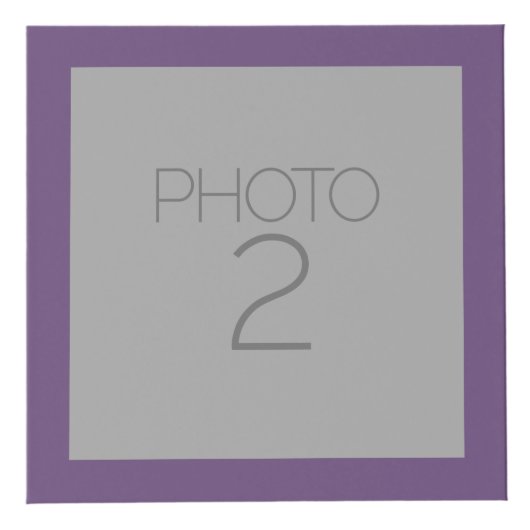 Trendy Chevron Pattern met Monogram - Roze Paars Kubus (Rechts)