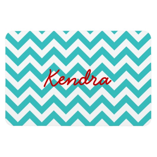 Trendy Chevron Premium Magnet Magneet (Horizontaal)