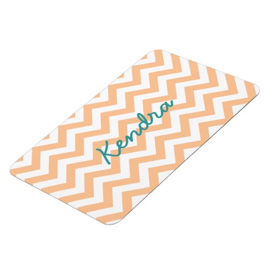 Trendy Chevron Premium Magnet Magneet (Linkerzijde)