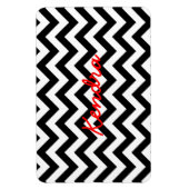 Trendy Chevron Premium Magnet Magneet (Verticaal)