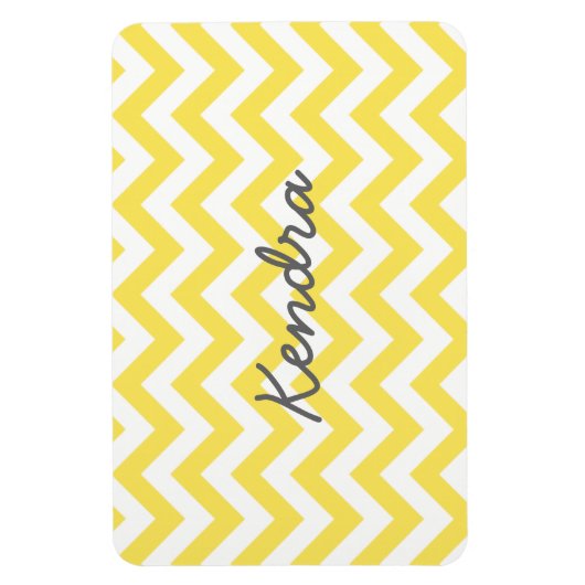 Trendy Chevron Premium Magnet Magneet (Verticaal)