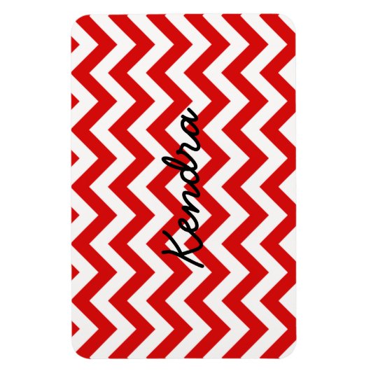 Trendy Chevron Premium Magnet Magneet (Verticaal)