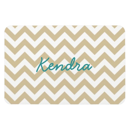 Trendy Chevron Premium Magnet Magneet (Horizontaal)