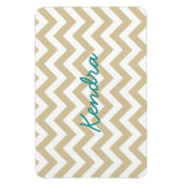 Trendy Chevron Premium Magnet Magneet (Verticaal)