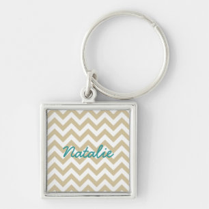 Trendy Chevron Premium Sleutelhanger
