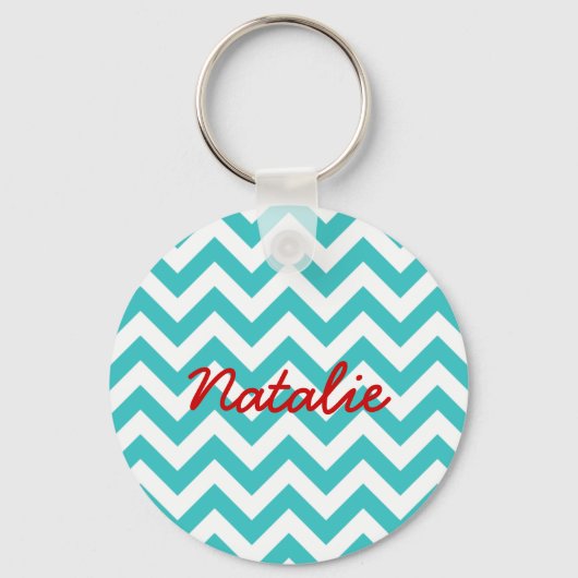 Trendy Chevron Sleutelhanger (Voorkant)