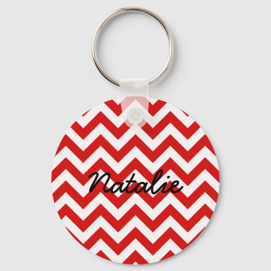 Trendy Chevron Sleutelhanger (Voorkant)