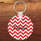 Trendy Chevron Sleutelhanger (Voorkant)