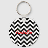 Trendy Chevron Sleutelhanger (Voorkant)