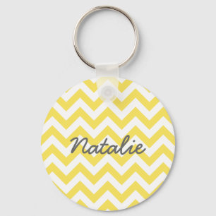 Trendy Chevron Sleutelhanger
