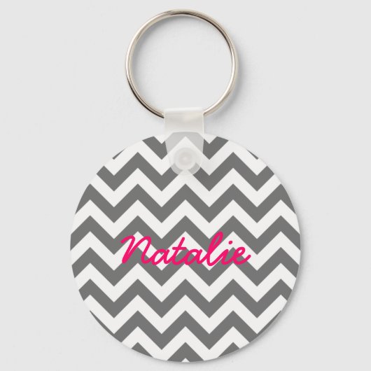 Trendy Chevron Sleutelhanger (Voorkant)