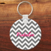 Trendy Chevron Sleutelhanger (Voorkant)