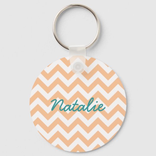 Trendy Chevron Sleutelhanger (Voorkant)