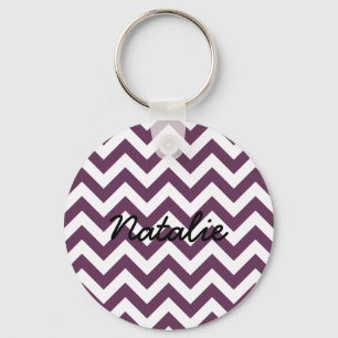 Trendy Chevron Sleutelhanger