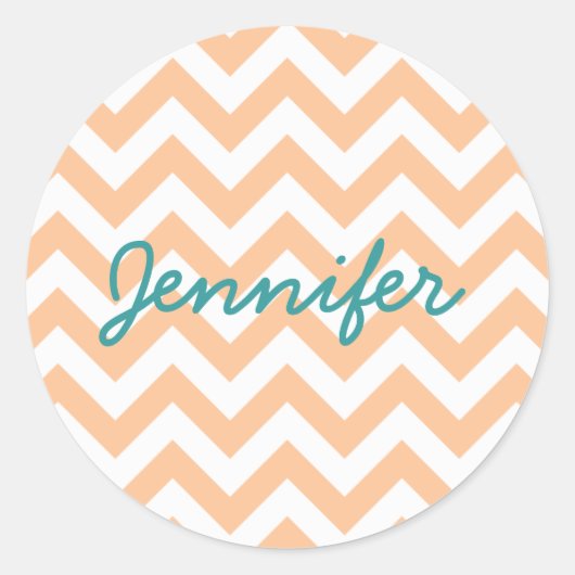 Trendy Chevron Stickers (Voorkant)