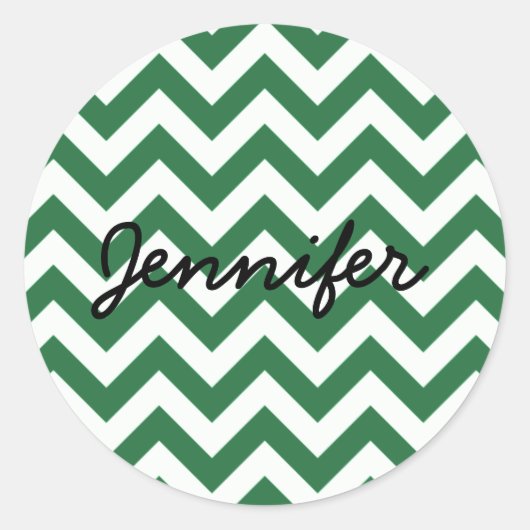 Trendy Chevron Stickers (Voorkant)