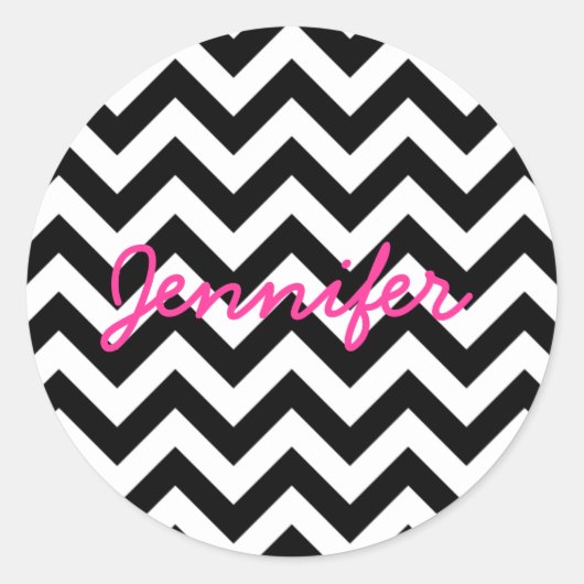 Trendy Chevron Stickers (Voorkant)