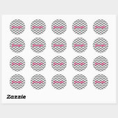 Trendy Chevron Stickers (Vel)