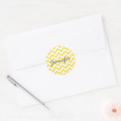 Trendy Chevron Stickers (Envelop)