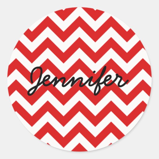 Trendy Chevron Stickers (Voorkant)