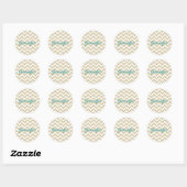 Trendy Chevron Stickers (Vel)
