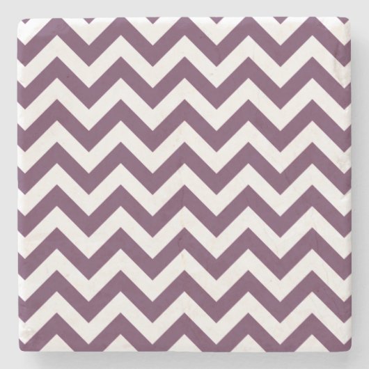 Trendy Chevron Stone Onderzetter (Voorkant)
