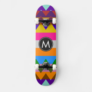 Trendy Chevron Strepen Patroon #15 Persoonlijk Skateboard