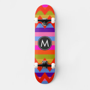 Trendy Chevron Strepen Patroon #29 Persoonlijk Skateboard