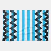 Trendy Chevron Stripes Pattern #10 Theedoek (Horizontaal)