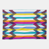 Trendy Chevron Stripes Pattern #21 Theedoek (Horizontaal)