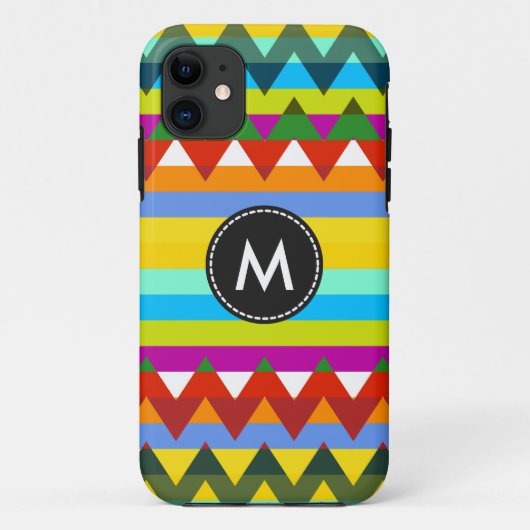 Trendy Chevron Stripes Pattern #5 Case-Mate iPhone Case (Achterkant)