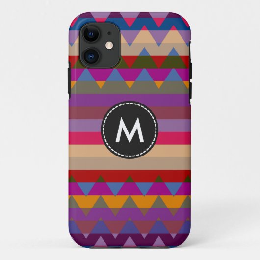 Trendy Chevron Stripes Pattern #9 Case-Mate iPhone Case (Achterkant)