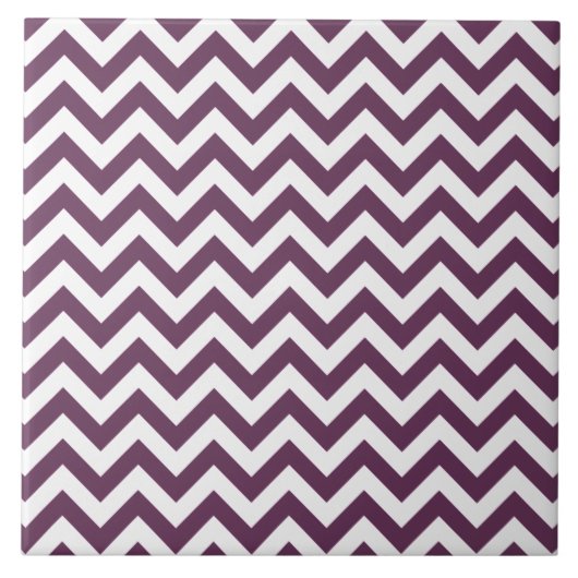 Trendy Chevron Tegel Tegeltje (Voorkant)