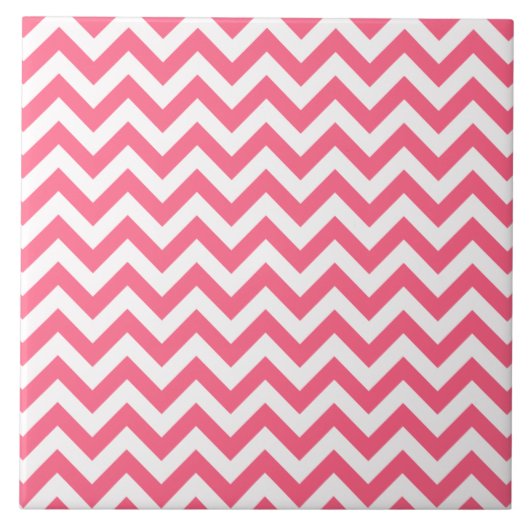 Trendy Chevron Tegel Tegeltje (Voorkant)